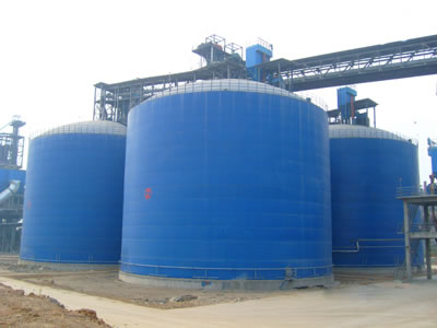 新和水泥钢板库改造