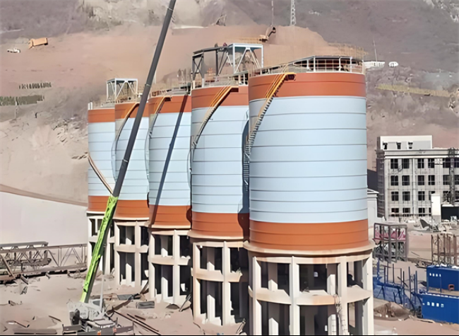 新和高架钢板仓